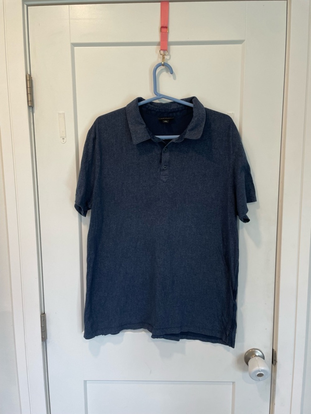 Marc Anthony Men's Dark Blue Polo Shirt